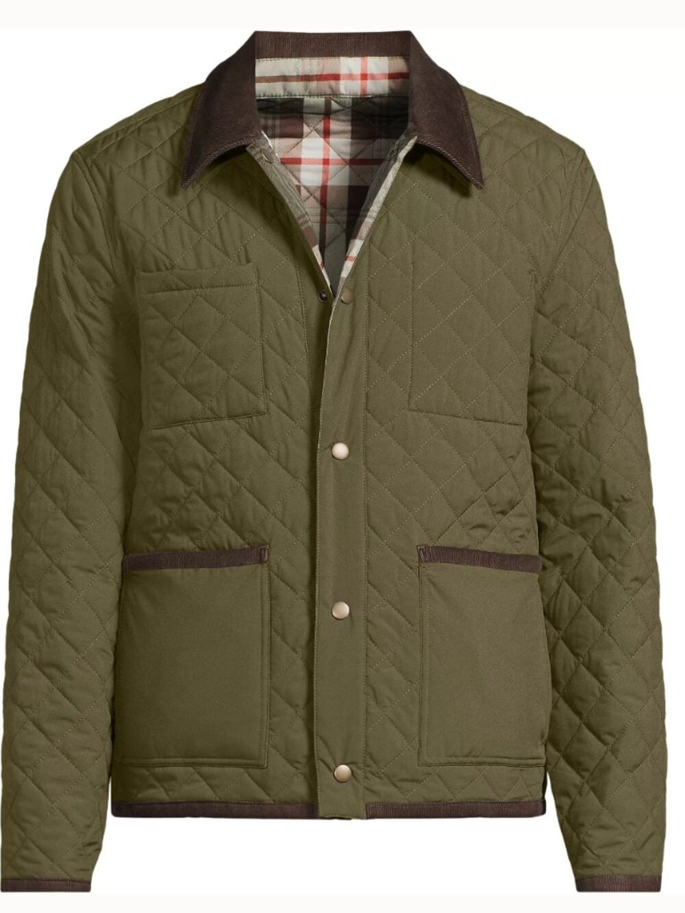 Lands End Men's Reversible Insulated Barn Jacket (size L)